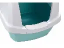 Imac Maddy Hooded Cat Toilet- Blue-White 62x49.5x47.5cm