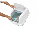 Imac Maddy Hooded Cat Toilet- Pink-White 62x49.5x47.5cm