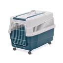 Imac KIM 60-Pet Carriers for Dogs and Cats, 60x40x45cm[Color - Blue/Grey]