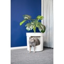 Moderna Hidden Planter Litter Box-WithPlant L 49.5 x W 49.5 x H 48.5 cm