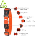 DOCO Signature Nylon Collar (DCSN002)[Color - Orange, Size - M]