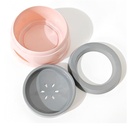 Pado Classic Round Anti-Spil Pet Bowl 15.3×18.9×8cm-Pink