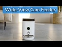 Dogness Panoramic Cam Smart Feeder Pet Food Dispenser With  HD-1080p Wide-View Camera & App Control- 3.6L