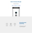 Dogness Panoramic Cam Smart Feeder Pet Food Dispenser With  HD-1080p Wide-View Camera & App Control- 3.6L