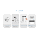Dogness Panoramic Cam Smart Feeder Pet Food Dispenser With  HD-1080p Wide-View Camera & App Control- 3.6L