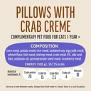 Cat Fest Pillows With Crab Cream[Weight - 30g]