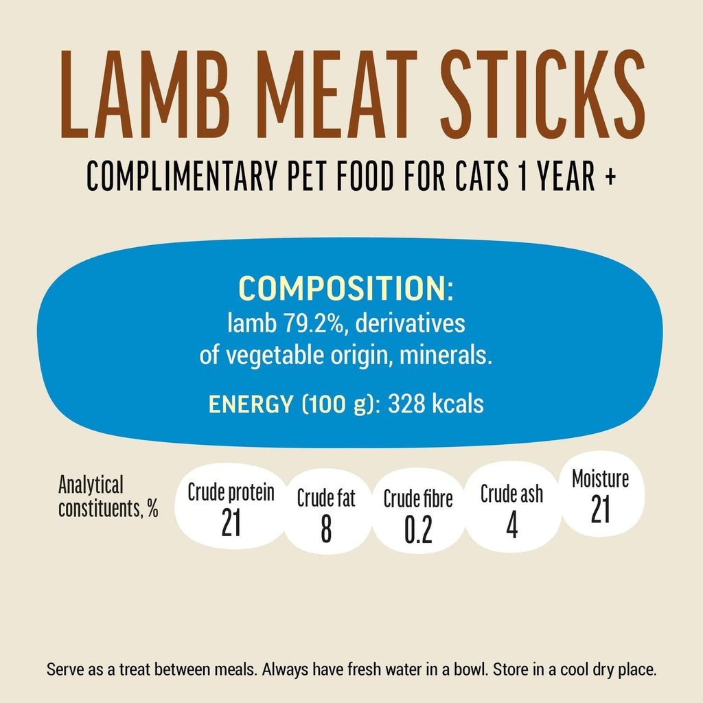 Cat Fest Meat Sticks Lamb For Cat[Weight - 45g]