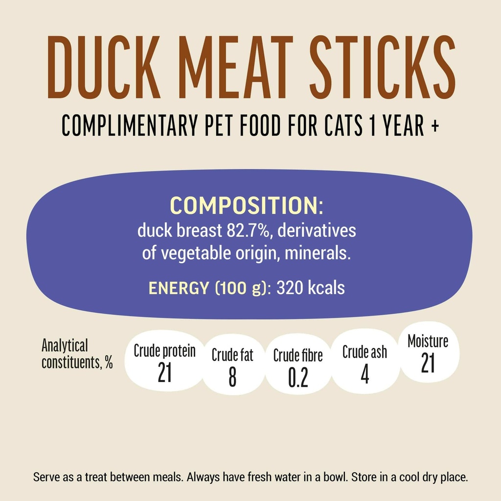 Cat Fest Meat Sticks Duck For Cat[Weight - 45g]