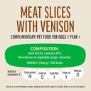 Dog Fest Slices With Venison For Adult Dogs[Weight - 90g]