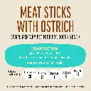 Dog Fest Meat Sticks With Ostrich For Adult Dogs[Weight - 45g]