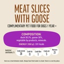 Dog Fest Slices With Goose For Small Breeds[Weight - 55g]