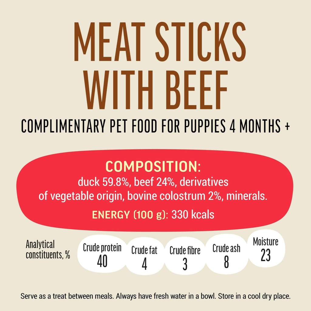 Dog Fest Beef Stick With Colostrum 45g[Weight - 45g]