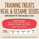 Dog Fest Training Treats Veal & Sesame Seeds 90g[Weight - 90g]
