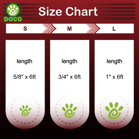 DOCO VARIO Easy Snap BUNGEE Leash - 6ft (DCV2072)[Color - Orange, Size - L]