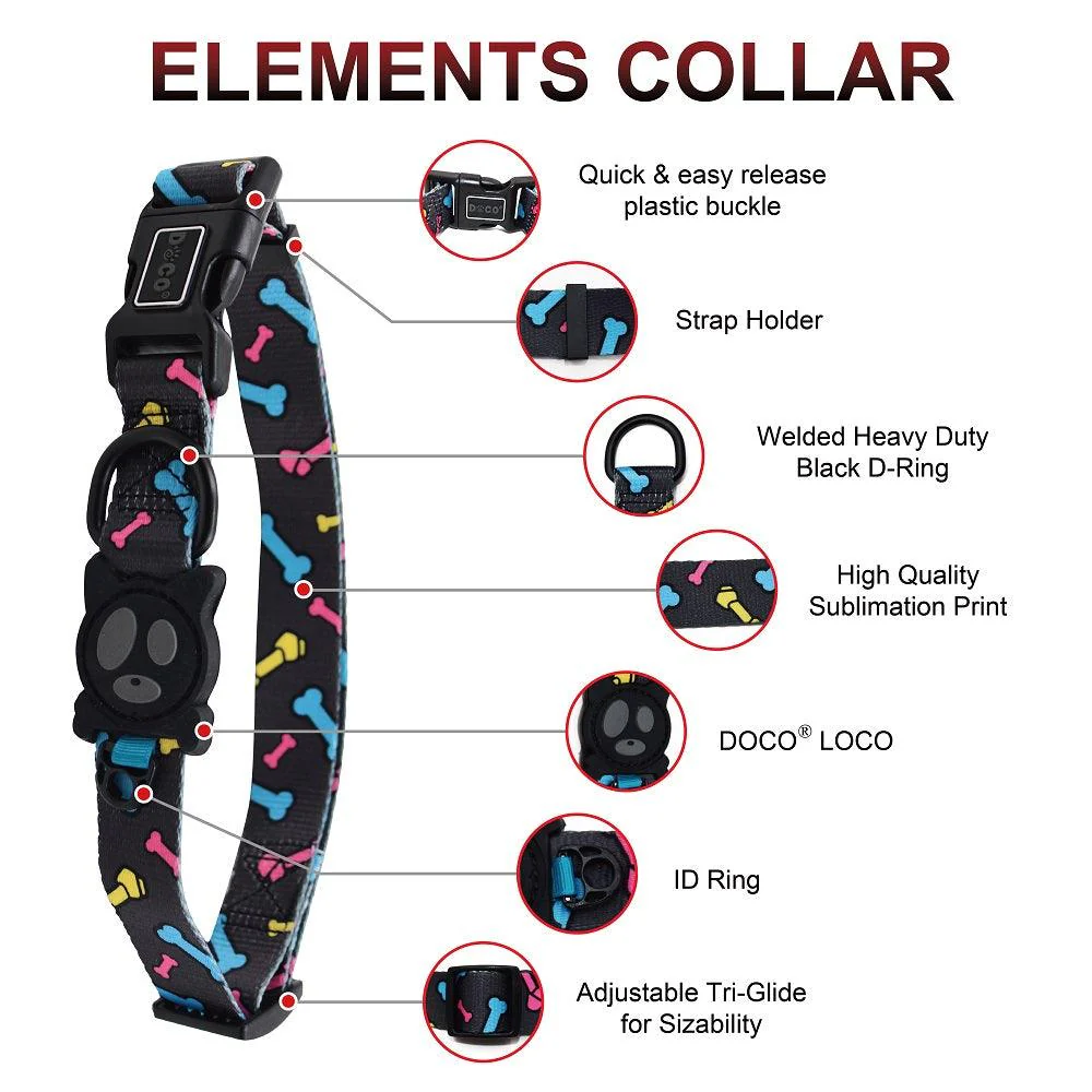 DOCO® LOCO Collar Large-2.5 x 45-68cm ARL