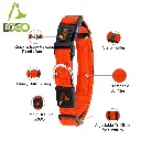 Doco Puffy Mesh Collar (DCA102)[Color - Blue, Size - M]