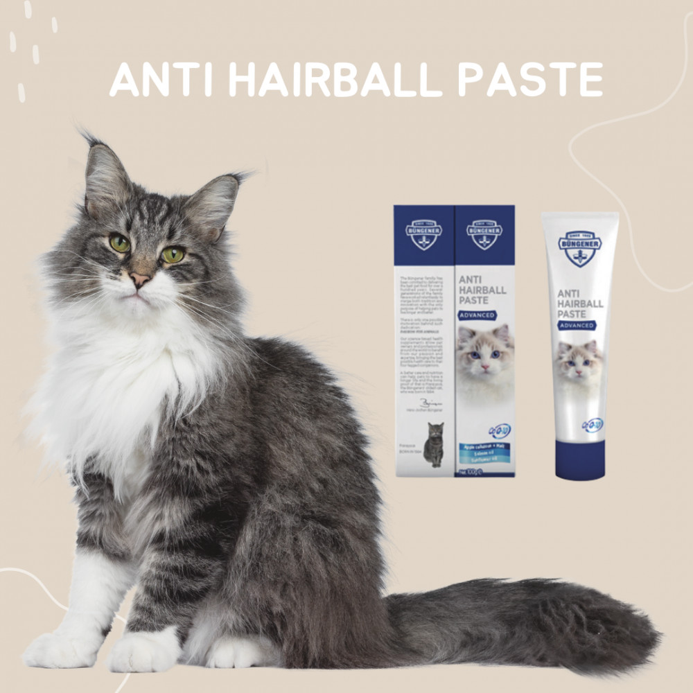 Bungener Advanced Anti Hairball Paste For Cats-100g[Weight - 100g]