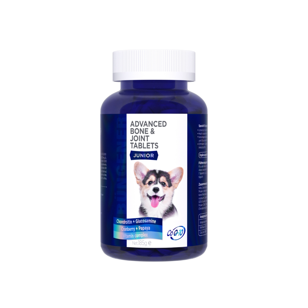 Bungener Advanced Bone and Joint Tablets-Junior 185g[Weight - 185g]