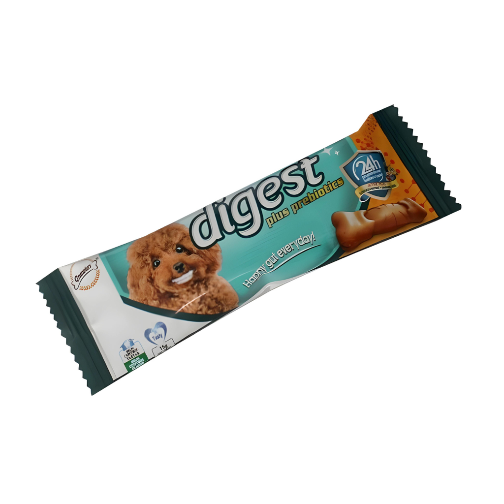 Gnawlers 3"Digest Plus Prebiotics For Dogs-48pcsx15g Display Box [Box Code:09459]