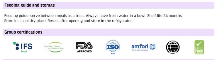 Dog Fest Dental Treats For Adult Dogs -Twister - Duck 80g (9cm)