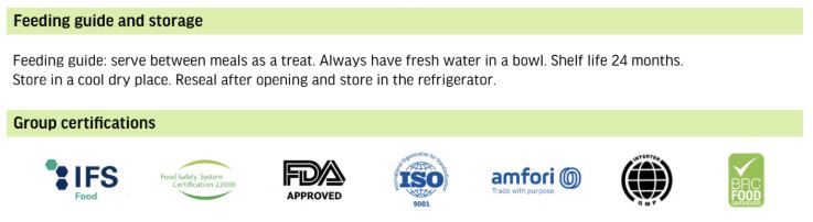 Dog Fest Dental Treats For Adult Dogs -Twister - Beef 80g (9cm)