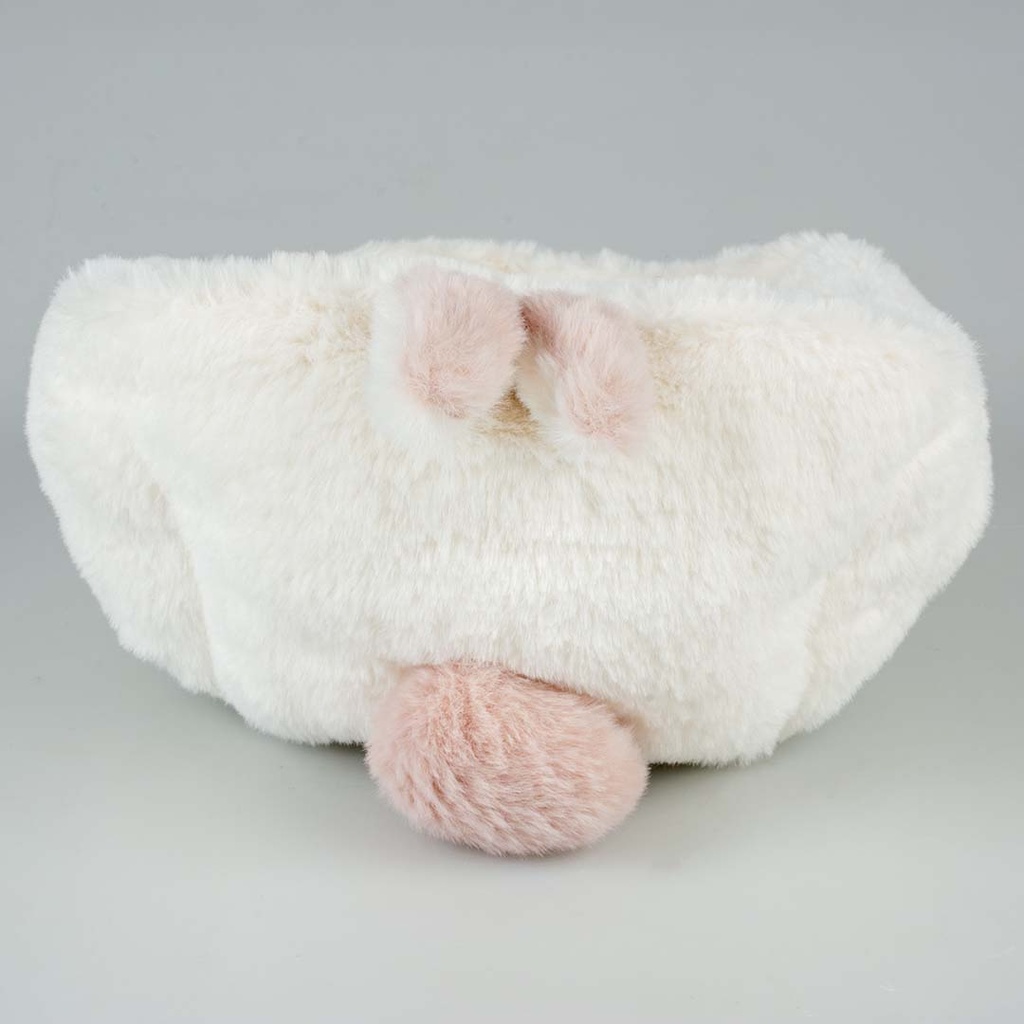 Duvo+ Bunny Bed For Small Animal-Plush M - 24x24x24cm White