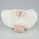 Duvo+ Bunny Bed For Small Animal-Plush M - 24x24x24cm White