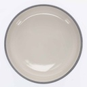 Duvo+ Feeding Bowl-Stone-Sandy ocean L - 1580ml - 22x22x7cm Grey-blue