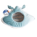 Duvo+ Striped Corner House For Small Pets-Plush M - 27x23x30cm Multicolour