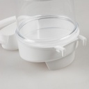 Duvo+ Weekend Drinker Large 400ml - 14x7.5x15cm White