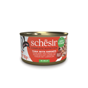 Schesir Complete & Balanced Nutrition Wet Cat Food in Jelly Can- Tuna With Shrimp 85g [MOQ:12pcs]