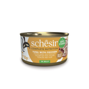 Schesir Complete & Balanced Nutrition Wet Cat Food in Jelly Can- Tuna With Chicken 85g [MOQ:12pcs]