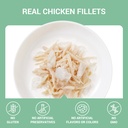 Schesir Complements Cat Wet Food  in Jelly Can- Chicken With Seabass 70g [MOQ:12pcs]