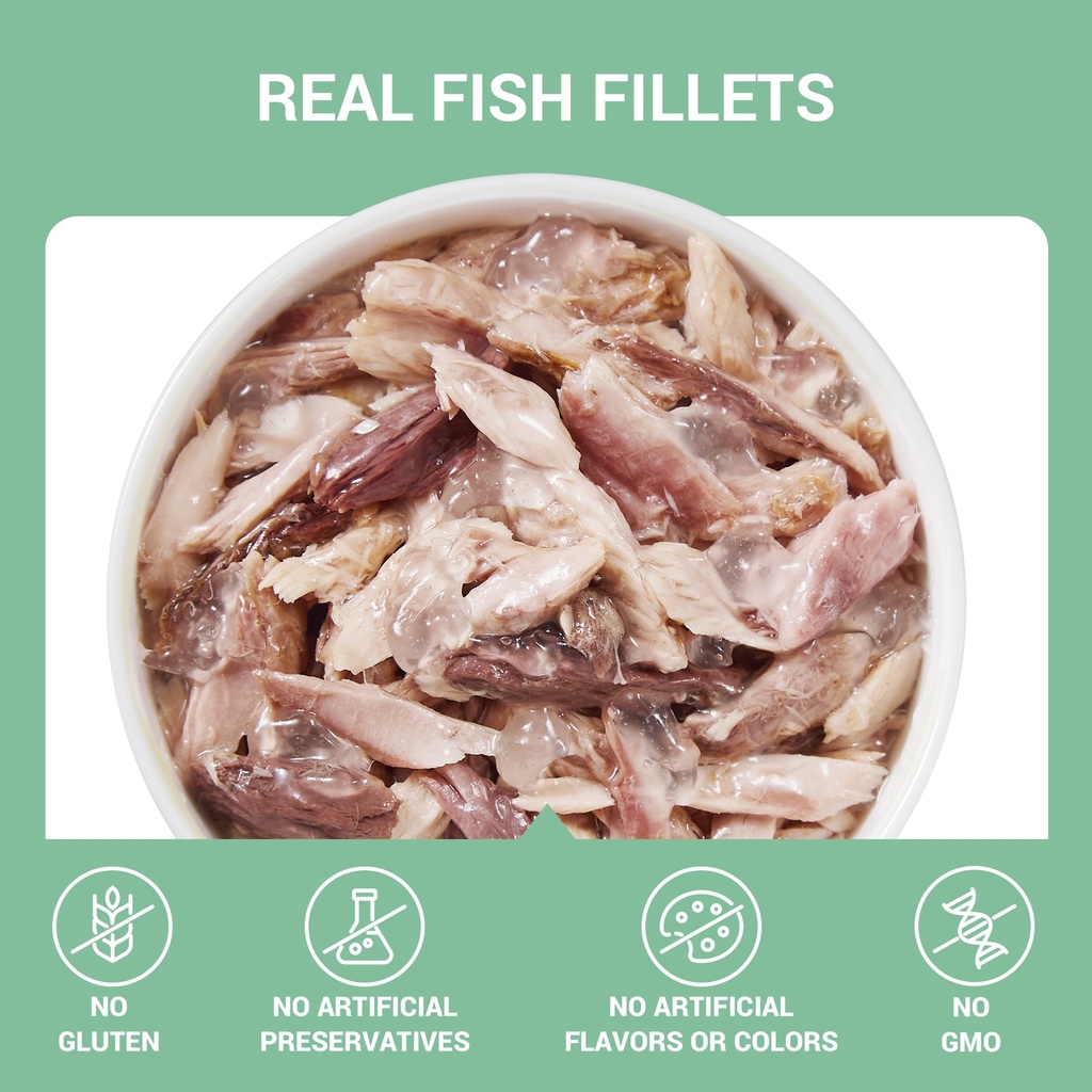 Schesir Complements Cat Wet Food  in Jelly Can- Tuna 70g [MOQ:12pcs]