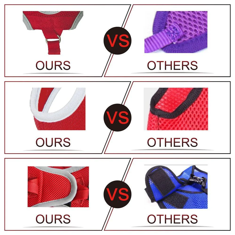 DOCO® Athletica QUICK FIT Reflective Harness X.Small-34-36cm / 2-3kg-Amethyst