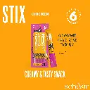 Schesir Summer Treat-Stix Mix Flavour [Chicken,Duck,Salmon & Tuna]-15g x 24pcs