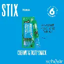 Schesir Summer Treat-Stix Mix Flavour [Chicken,Duck,Salmon & Tuna]-15g x 24pcs