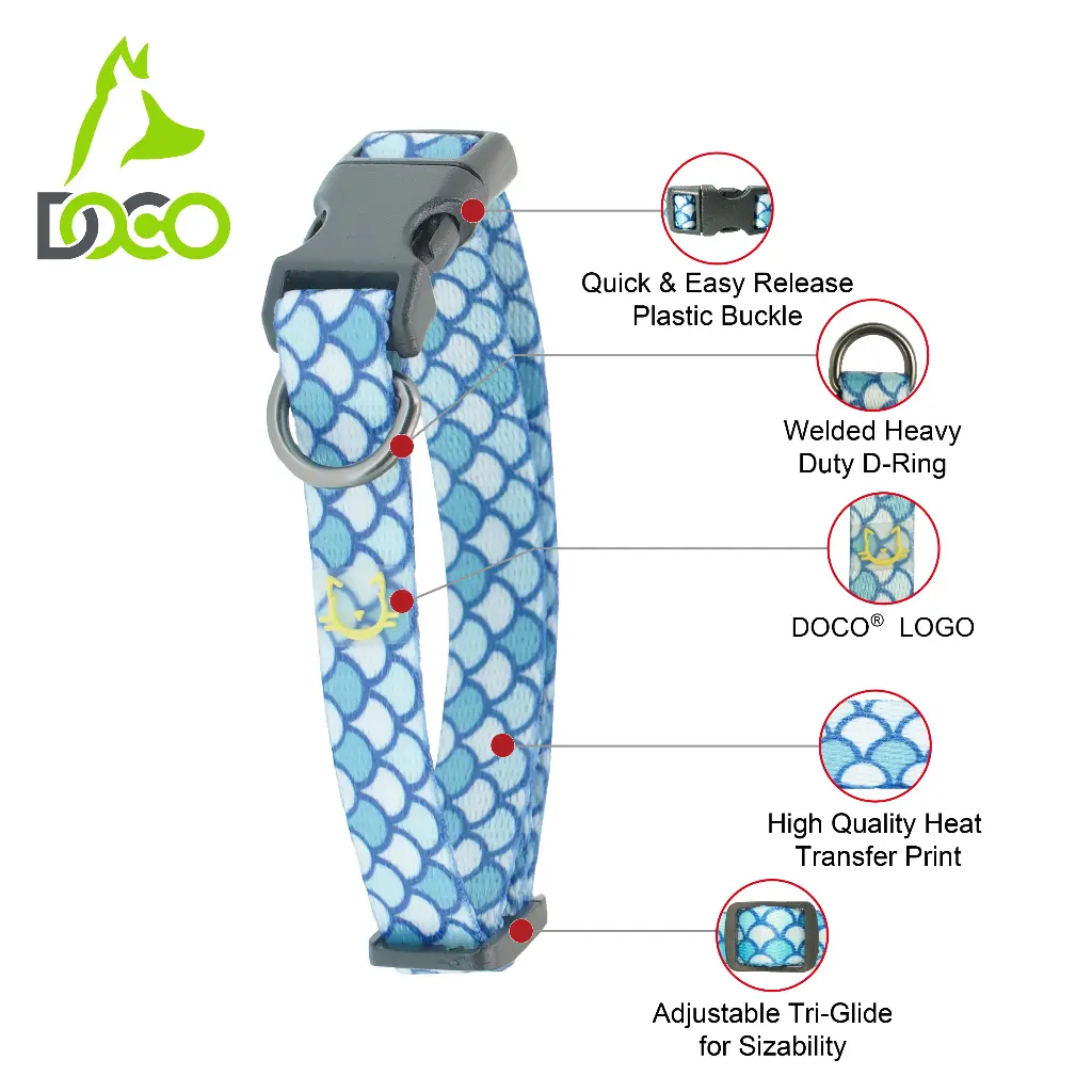 DOCO® Heat Transfer Cat/Dog Collars X.Small-1.0 X 19-31cm C3