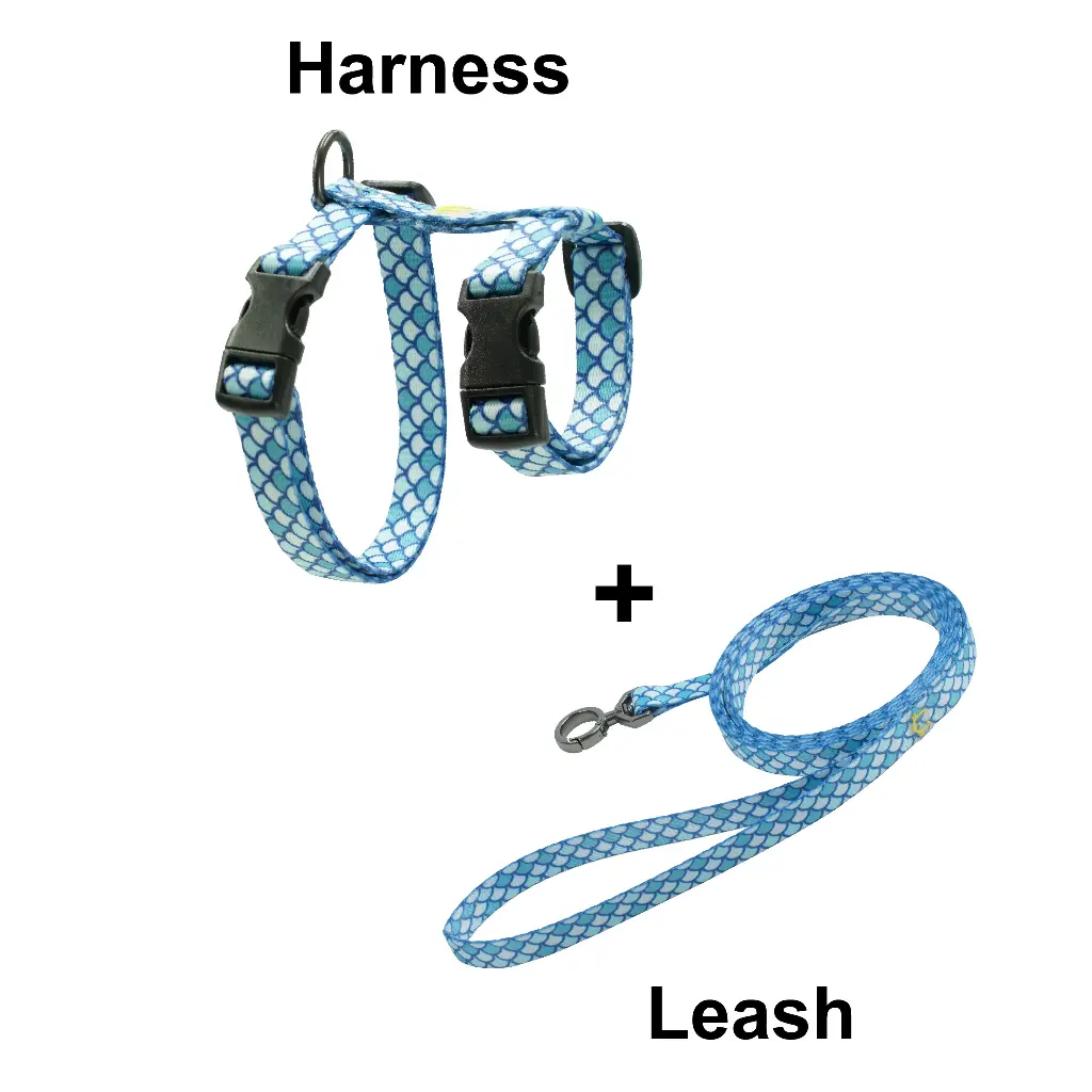 DOCO® Heat Transfer Cat/Dog Harness C1XS [Neck1x19-27cm; Chest1x28.5-46cm]
