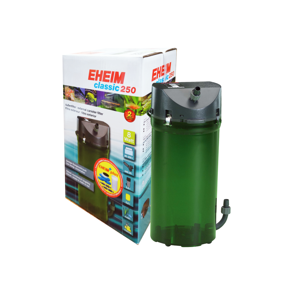 EHEIM classic 250 external filter (inc. coarse/fine filter pad)