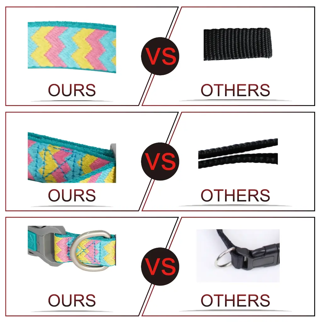 DOCO® Jacquard Weave Collar-2.5 x 45-68cm D32