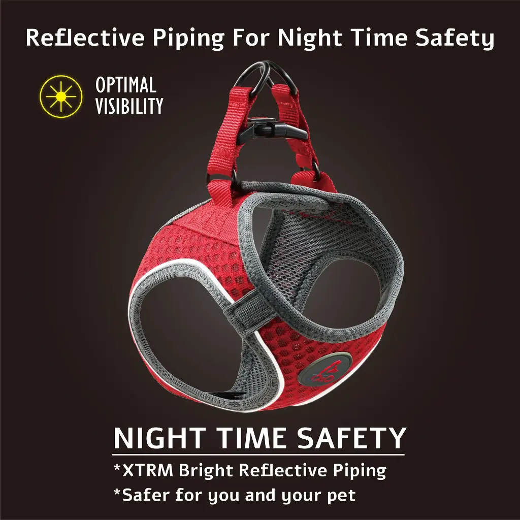 DOCO® NET Mesh Sport Harness X.Small-34-36cm / 2-3kg-Grey