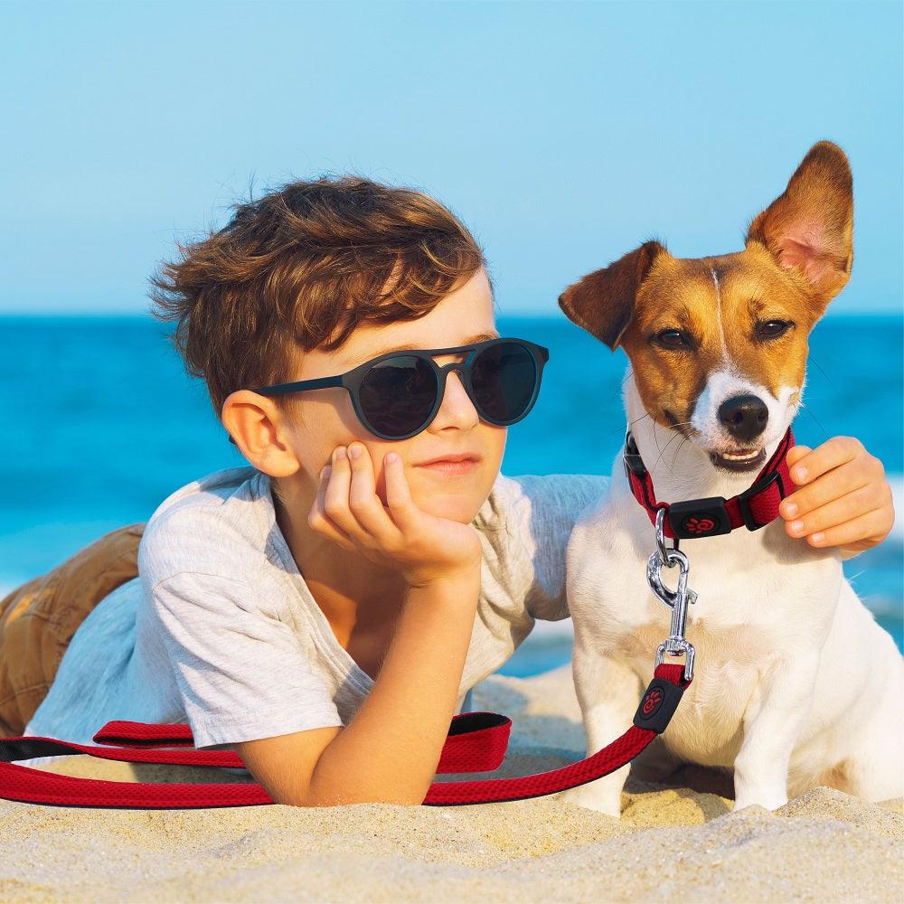 DOCO® Puffy Air Leash 4ft Medium/Large -2.5 x 120cm-Turquoise