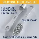 DOCO® Silicone Toothbrush 2.8 x 15cm (4pcs/box)-Mix Color