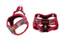 DOCO® Pattern Print Harness With 3D Foam Medium- 41-44cm / 4.5-7kg-Red