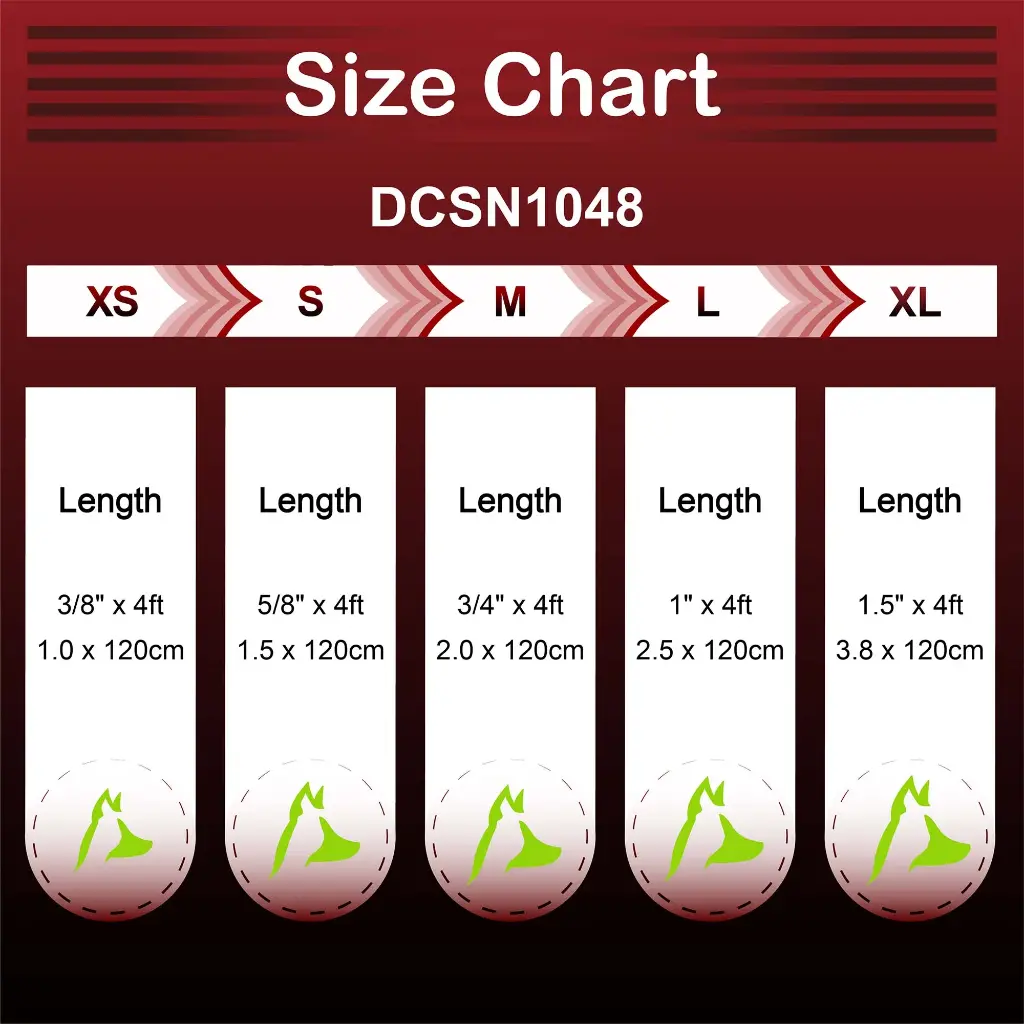 DOCO® Signature Nylon Leash - 4ft-3.8 x 120cm (XL)-Turquoise