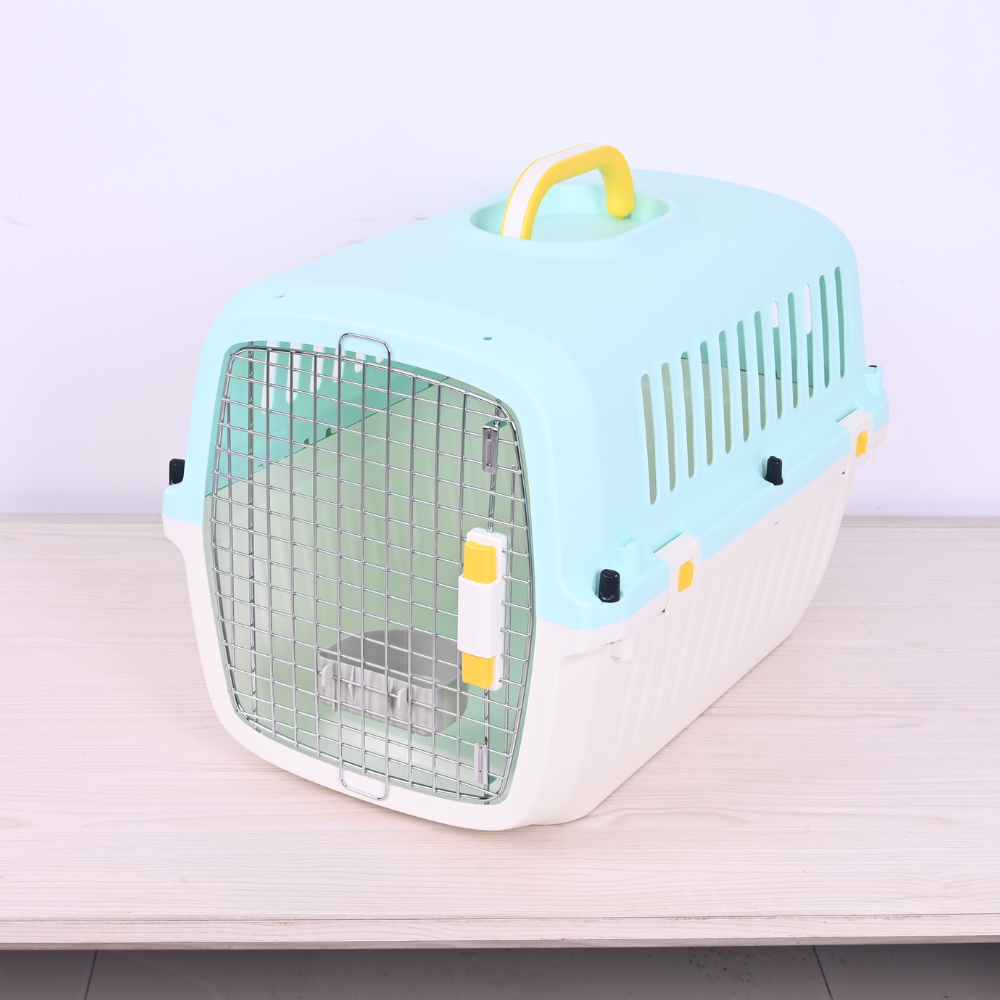 Pet Mode Plastic Pet Carrier 50x35x34cm (Assorted Colors) HC040-L50