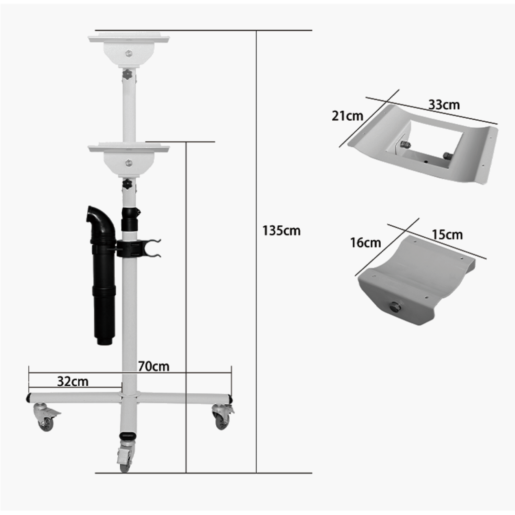 Shernbao Stand and Hard Pipe Combi Set For DHD-2400F/3000F