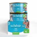 Schesir Complete & Balanced Nutrition Wet Cat Food in Jelly Can- Tuna 85g [MOQ:12pcs]