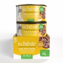 Schesir Complete & Balanced Nutrition Wet Cat Food in Jelly Can- Tuna With Surimi 85g [MOQ:12pcs]